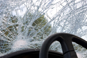 Car Accident Lawyer MD - Broken Windshield